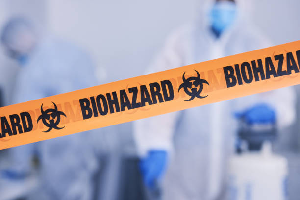 Professional Biohazard technician working in Pescadero, CA